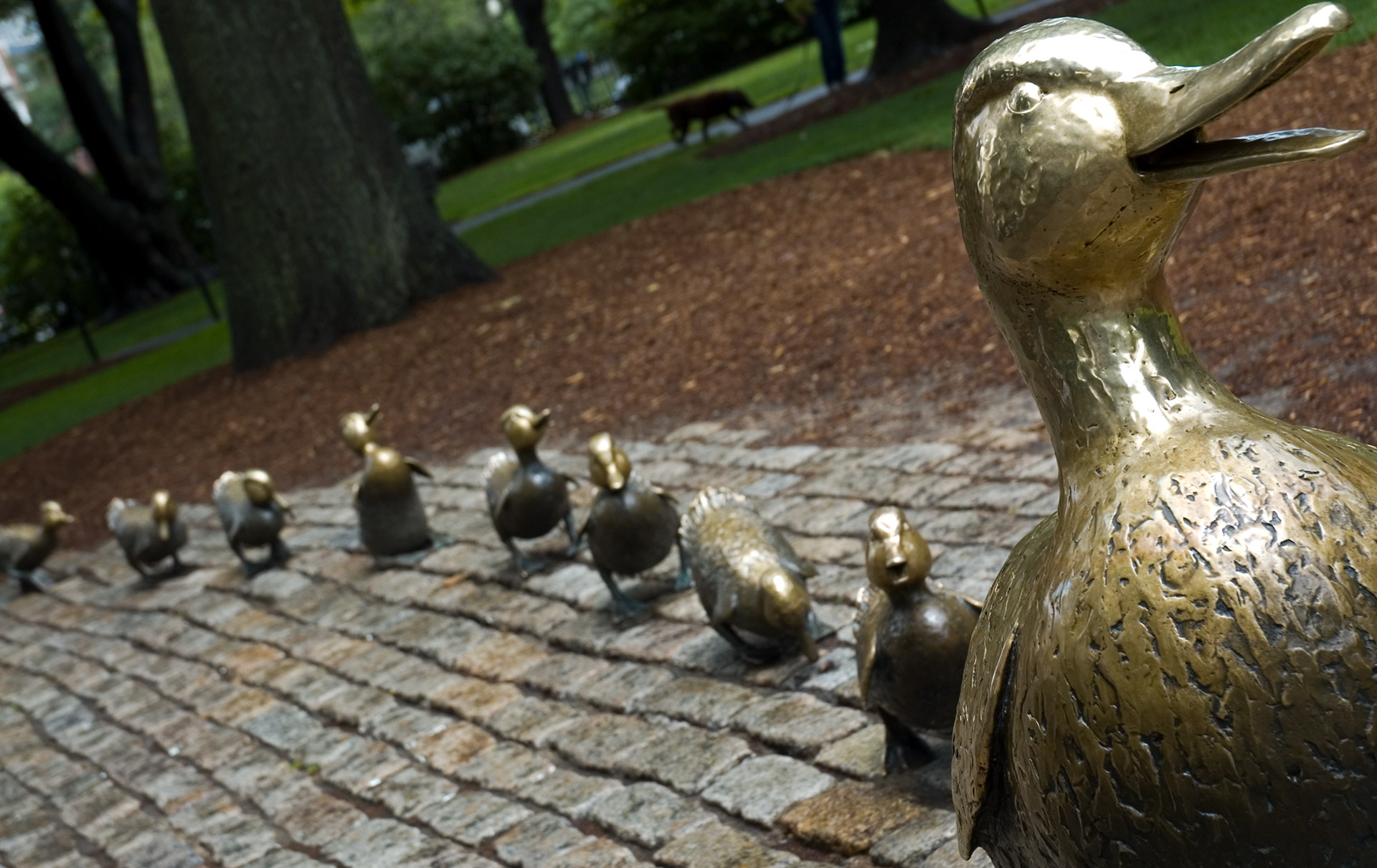 Make Way for Ducklings Sculpture