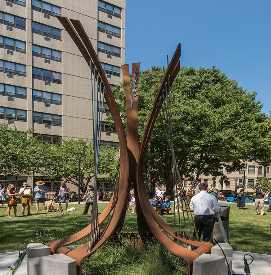 Public Art Project - First Chair Sculpture